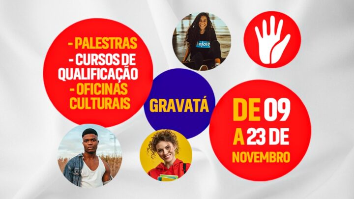 Ação Cultural Pernambuco na Luta contra as drogas acontece de 09 a 23 de novembro em Gravatá