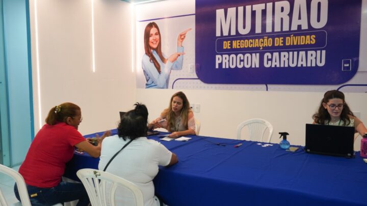 Mutirão de Negociação de Dívidas em Caruaru até a sexta-feira (2)