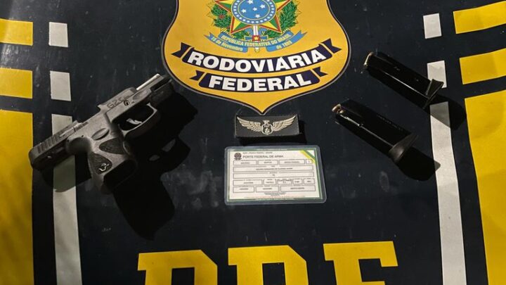 Homem armado é detido pela PRF durante operação RODOVIDA