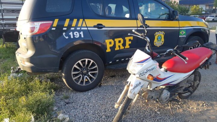 Menor é flagrado com motocicleta com sinais de adulteração em Caruaru