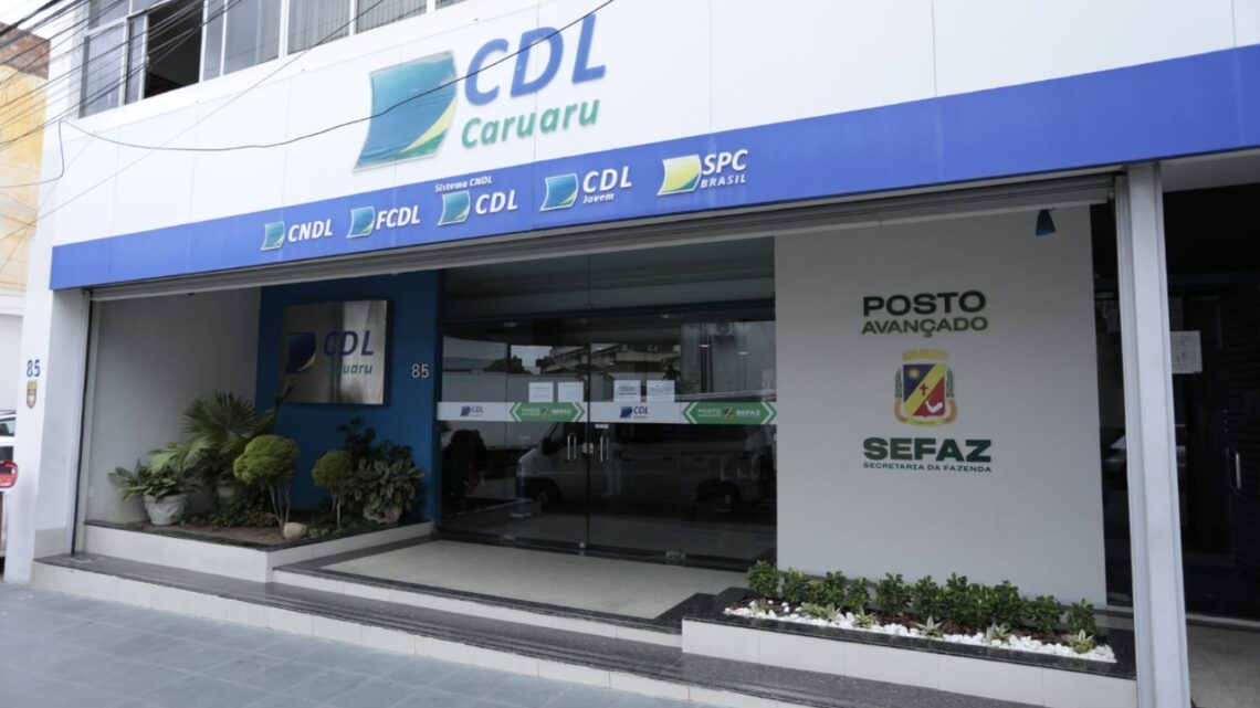 Posto Avançado na CDL Caruaru tem horário estendido, e vai funcionar aos sábados