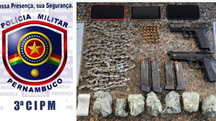 Ponto de tráfico de drogas é debelado