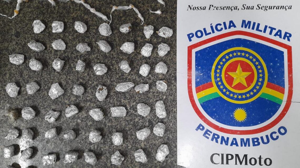 Homem é preso por tráfico de entorpecentes Homem é preso por tráfico de entorpecentes