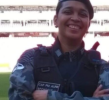 Morre major Aline, baleada por soldado, que matou esposa grávida e tenente