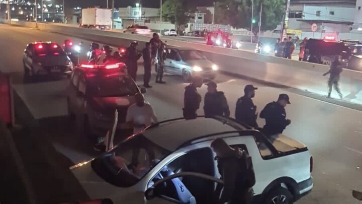 Acusado de assalto em Agrestina, fura bloqueio em Caruaru, e é ferido em troca de tiros com a PM
