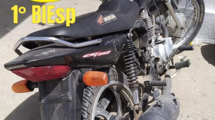 PM localiza desmanche de motocicletas em Caruaru