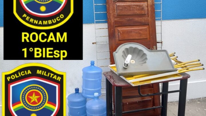 Invasor de residência é preso  furtando objetos em Caruaru