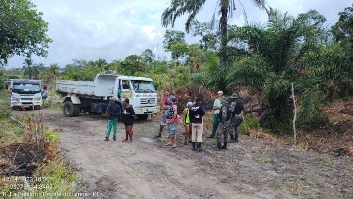 Trio é detido por crime ambiental
