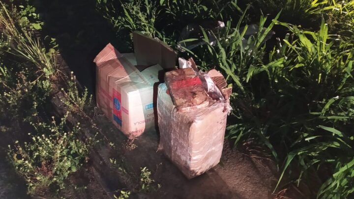 Espingarda calibre 12 e 46 kg de maconha são apreendidos pela PRF em Caruaru