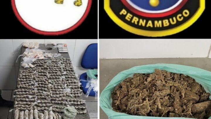Trio é preso com mil pedras de crack