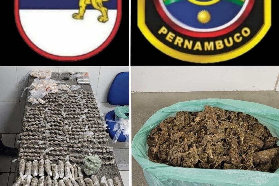 Trio é preso com mil pedras de crack