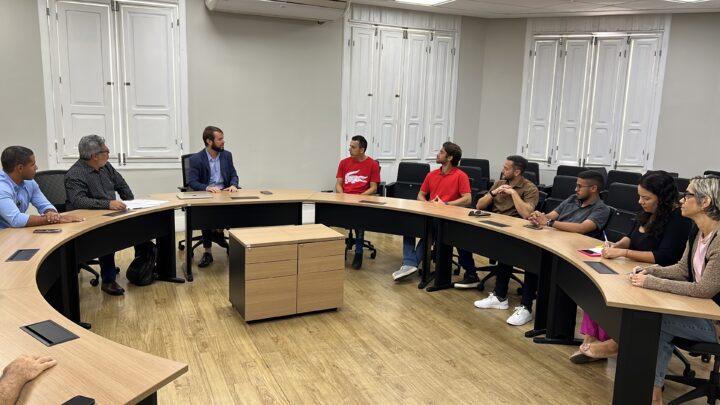 Membros da Apatec são recebidos pelo Secretário de Estado, André Teixeira Filho