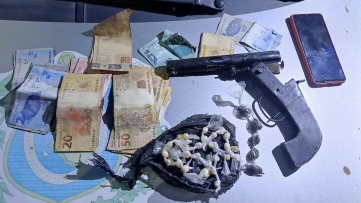 Dupla é capturada após trocar tiros com policiais, um dos suspeitos é baleado nas nádegas