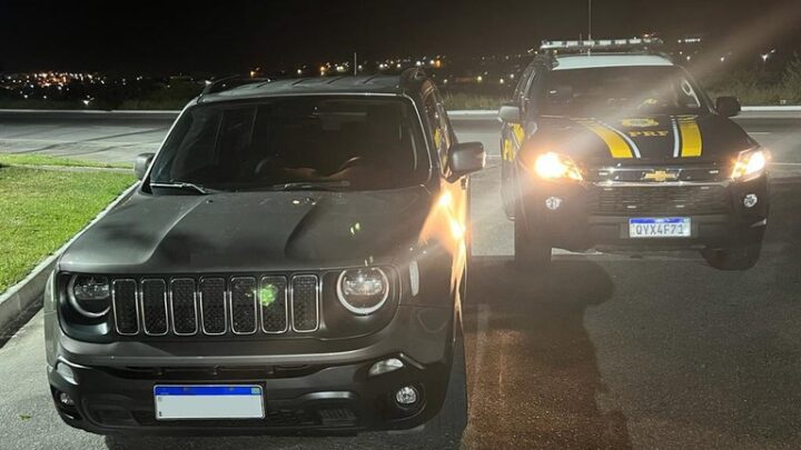 Carro levado de locadora de Curitiba é recuperado pela PRF em São Caitano