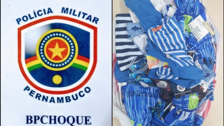 Mulher é detida logo após furtar 18 peças de roupas praia no shopping