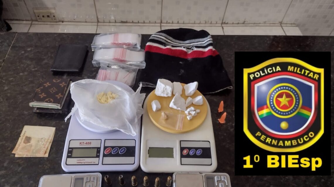 Homem é preso por tráfico de entorpecentes em Caruaru
