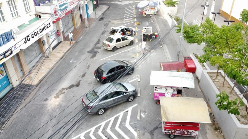 Prefeitura de Caruaru realiza reordenamento de vagas de estacionamento ao lado da Igreja da Conceição Prefeitura de Caruaru realiza reordenamento de vagas de estacionamento ao lado da Igreja da Conceição