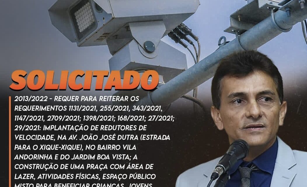 Vereador Mano do Som reitera requerimentos na Câmara de Caruaru Vereador Mano do Som reitera requerimentos na Câmara de Caruaru