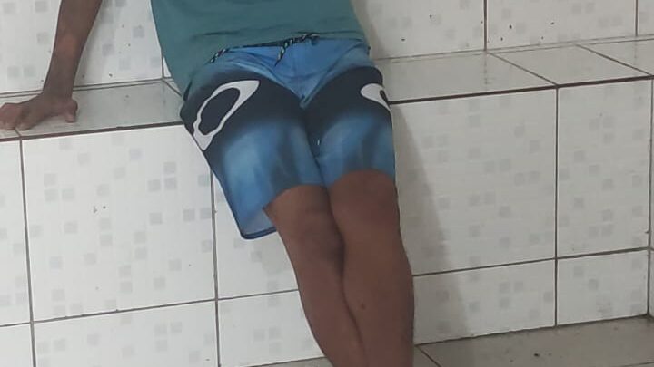 Guarda Municipal conduz à delegacia suspeito de furto de placa de sinalização