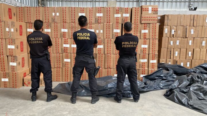 Polícia Federal apreende 36 milhões de cigarros em depósito de Caruaru