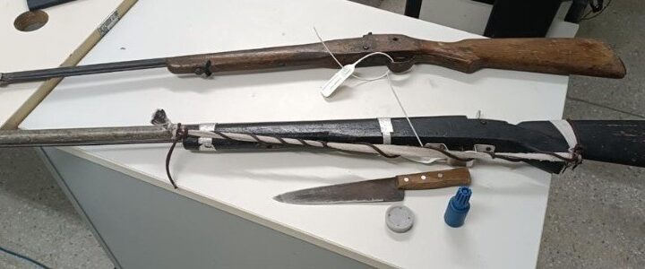 Foragido de presídio que estava com faca na cintura é capturado