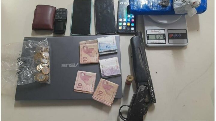 Trio é capturado e produtosroubados são recuperados