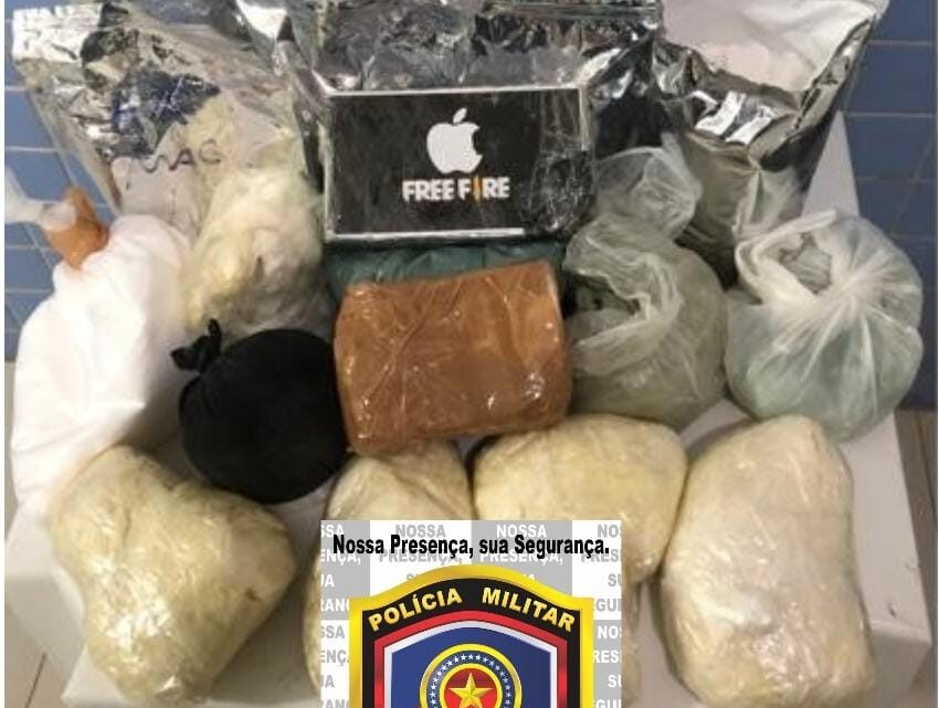 Homem é preso com cocaína no Sertão do Estado Homem é preso com cocaína no Sertão do Estado