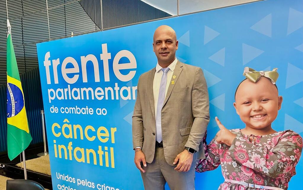 Anderson Correia participa da Frente Parlamentar de Combate ao Câncer Infantil em Brasília