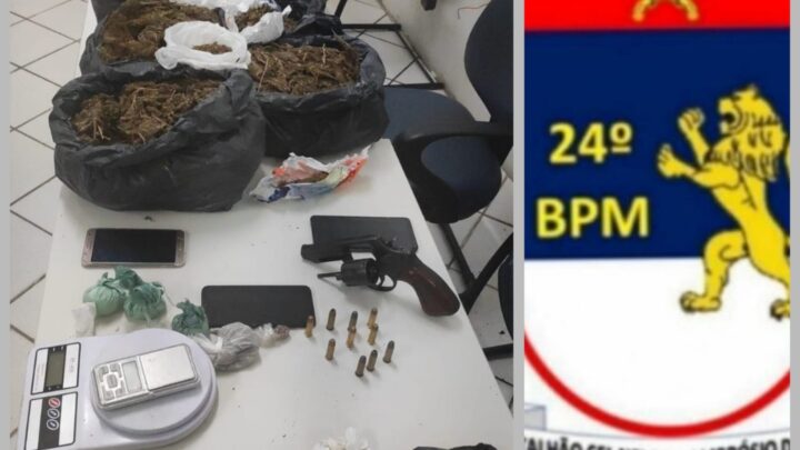 Farta quantidade de drogas apreendida em Santa Cruz do Capibaribe