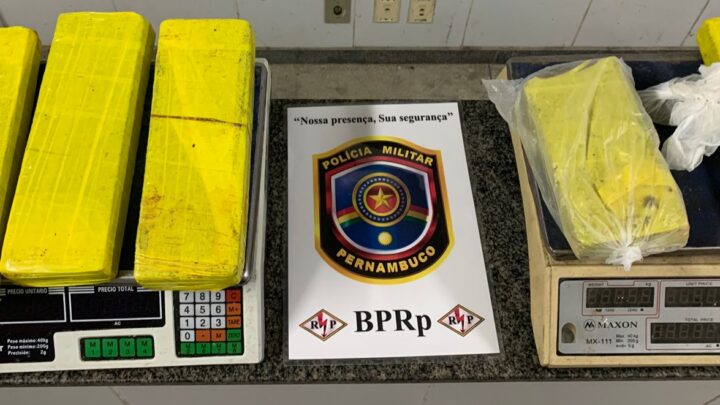 PM apreende drogas e prende um suspeito de tráfico de entorpecentes