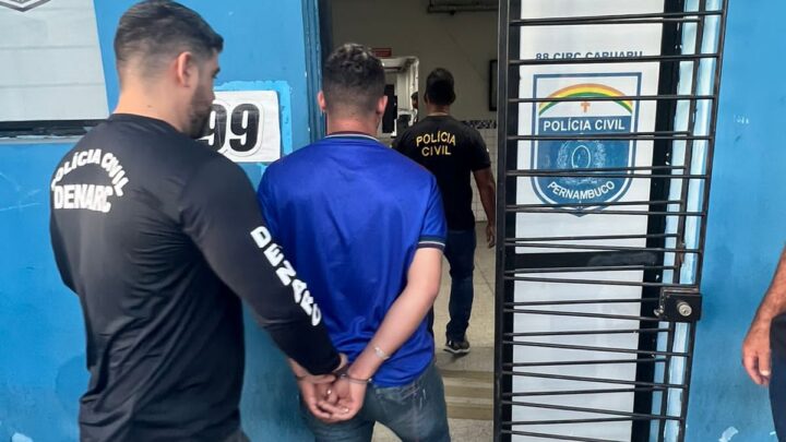 Polícia desarticula em Caruaru quadrilha de tráfico de drogas, comércio ilegal de arma de fogo e lavagem de dinheiro
