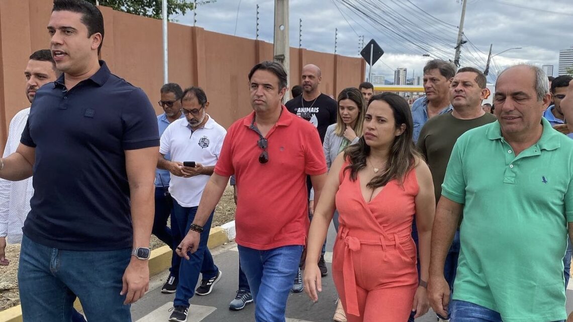 Vereador Edmilson do Salgado prestigia inauguração da nova Avenida Brasil, em Caruaru