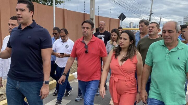 Vereador Edmilson do Salgado prestigia inauguração da nova Avenida Brasil, em Caruaru