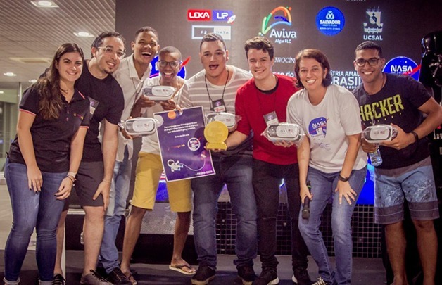 Jovem atendido pela LBV é premiado pela Nasa Jovem atendido pela LBV é premiado pela Nasa