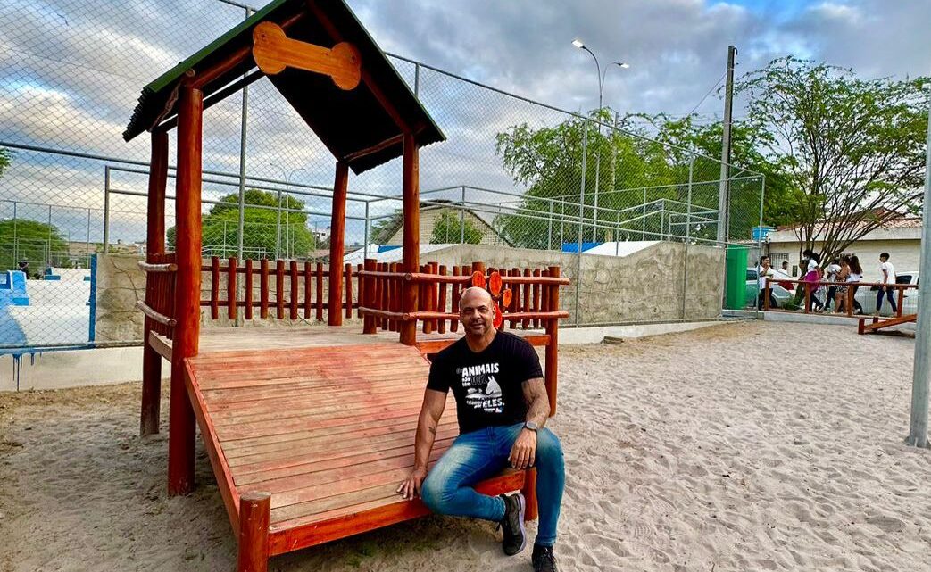 Anderson Correia comemora requerimento atendido da construção do primeiro ParCão público de Caruaru