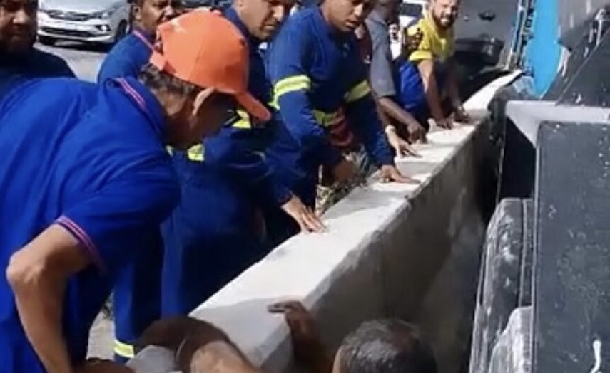 Motorista cai de caminhão em Caruaru, fica embaixo de roda e morre no HRA