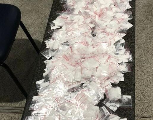 PM apreende grandequantidade de drogas