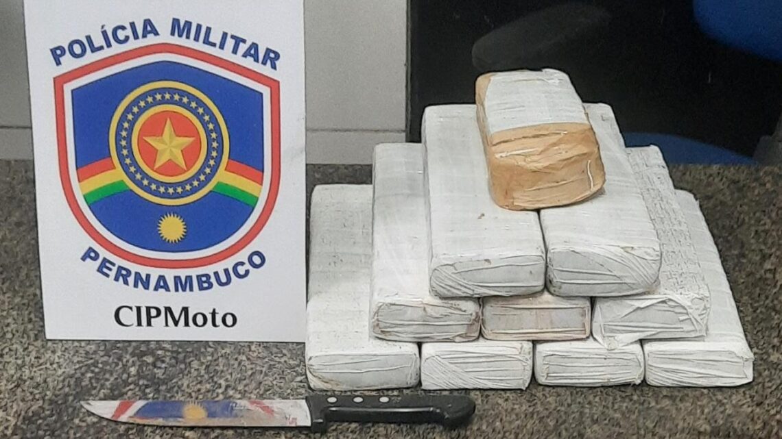 Suspeito de tráfico foge de UPA, mas é alcançado e preso pela CIPMoto