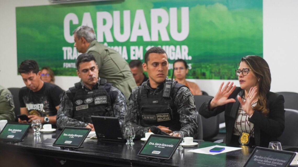 Reunião das forças de segurança discute ações para o São João de Caruaru Reunião das forças de segurança discute ações para o São João de Caruaru