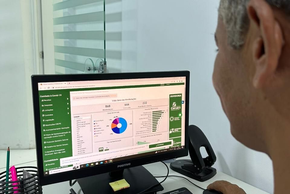 Ouvidoria Geral de Caruaru lança o Painel Interativo de manifestações