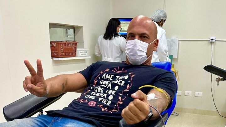 Anderson Correia destaca importância da doação de sangue e convoca população a doar