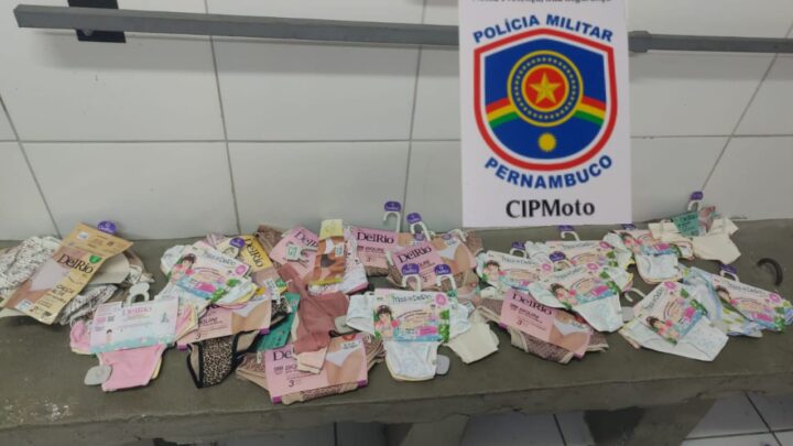 Três mulheres são presas porvenda de produtos furtados