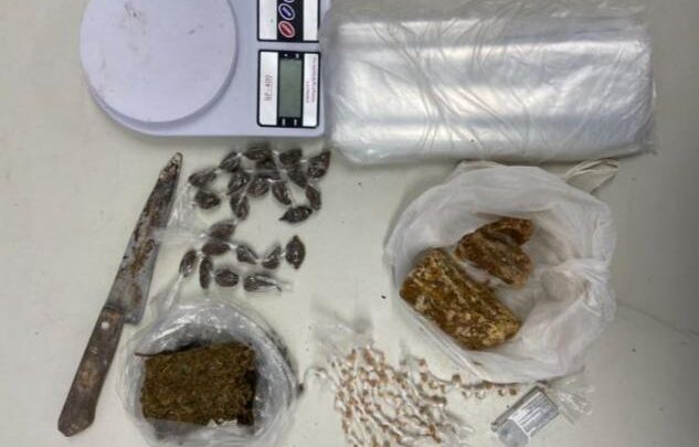 PM captura suspeito de tráfico de drogas e apreende entorpecentes