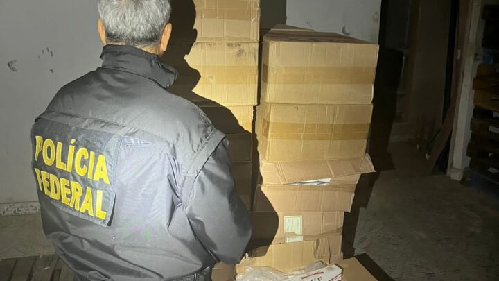 Polícia Federal em Caruaru deflagra operação de combate ao contrabando de cigarros