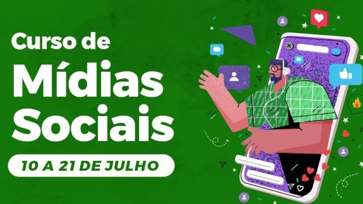Inscrições abertas para o curso gratuito de Mídias Sociais, em Caruaru