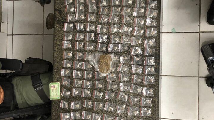 PM captura suspeito por tráfico de “supermaconha