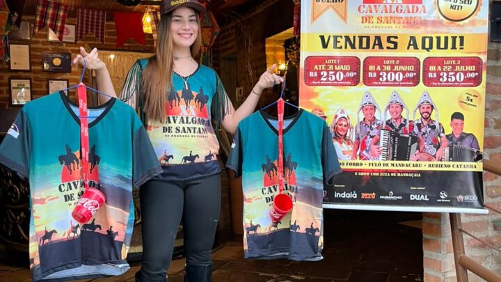 XX Cavalgada de Santana será realizada neste sábado (22)