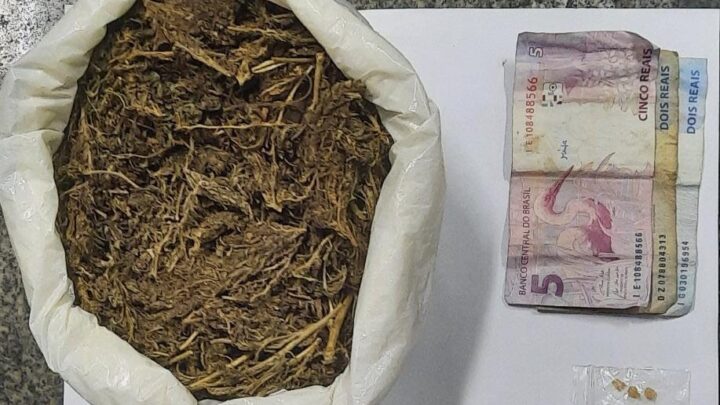 PM prende homem que estava comercializando crack e maconha
