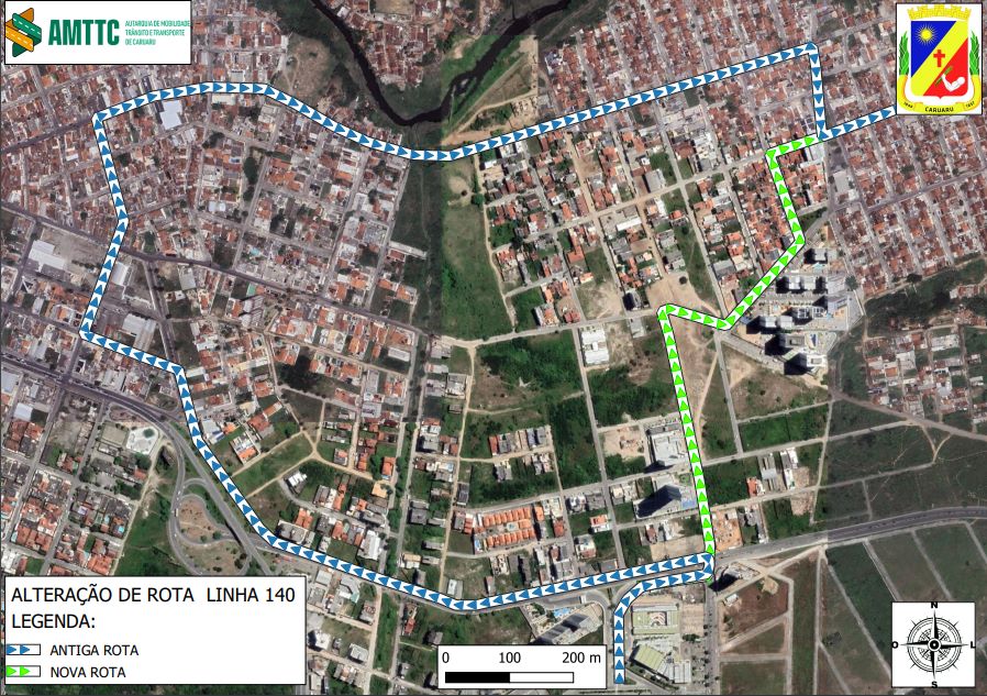 Linha de Ônibus sofrerá alteração de rota em Caruaru Linha de Ônibus sofrerá alteração de rota em Caruaru