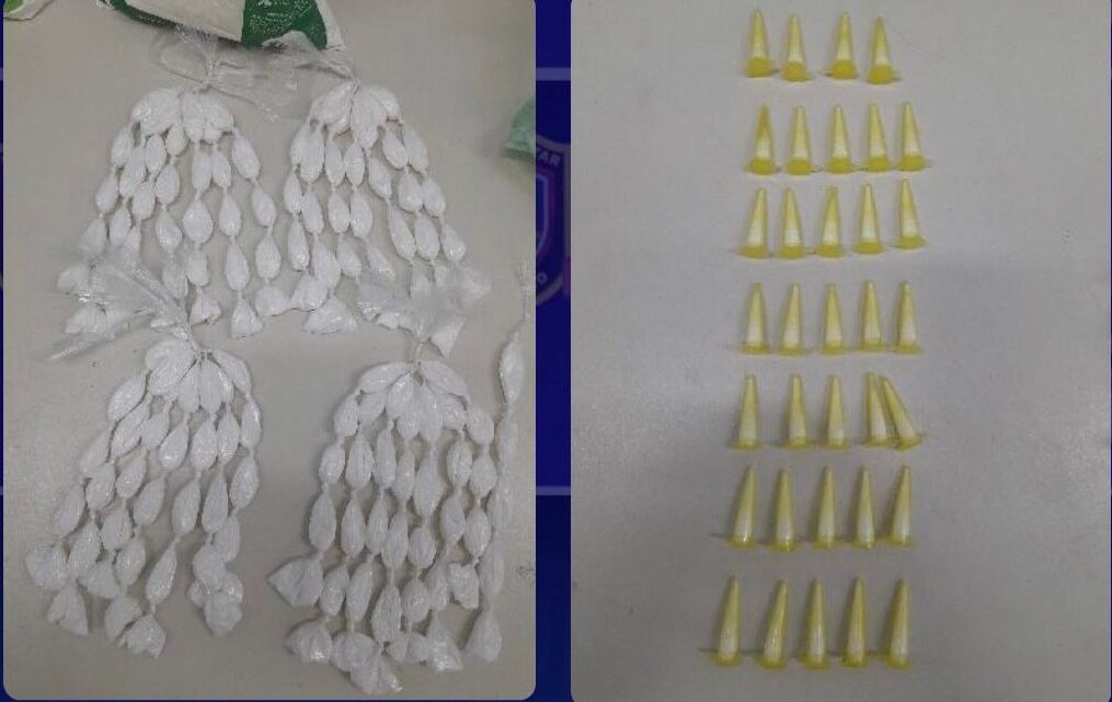 Adolescente apreendido com cocaína